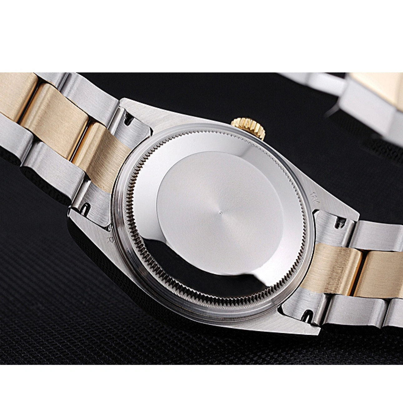 Aaa replica Stainless Gold 622265 Gold Dial Datejust Rolex And Case Steel 1026